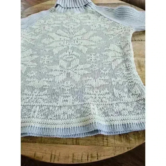 St. John's Bay Fairisle Christmas Turtleneck Sweater Women's Size M - Picture 8 of 12